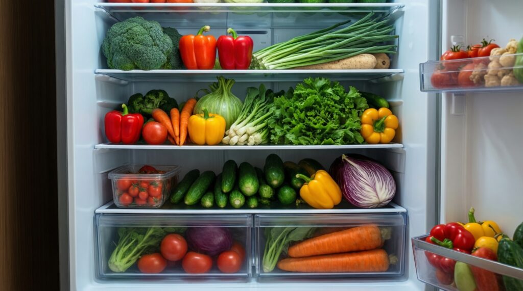 Как продлить свежесть овощей и зелени: хранение по зонам холодильника - иллюстрация