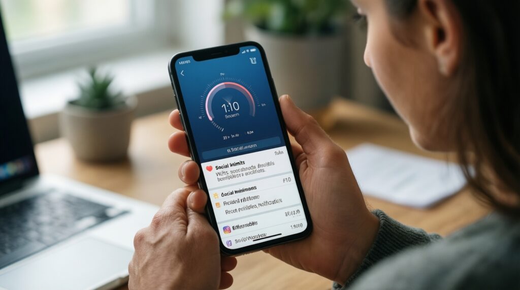 Как не залипать в соцсетях: настройки телефона и простые ограничения - иллюстрация