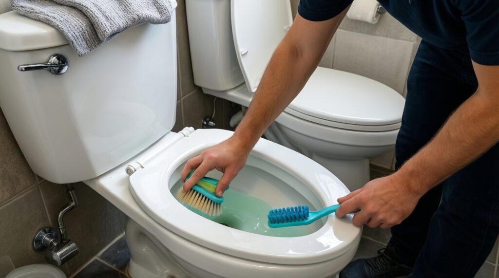 Секреты быстрой уборки ванной и кухни: чек-лист по зонам - иллюстрация