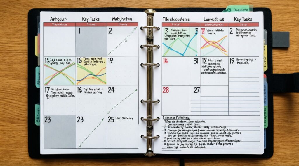 Как планировать неделю за 10 минут: простой шаблон без перегруза - иллюстрация