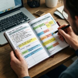 Как планировать неделю за 10 минут: простой шаблон без перегруза