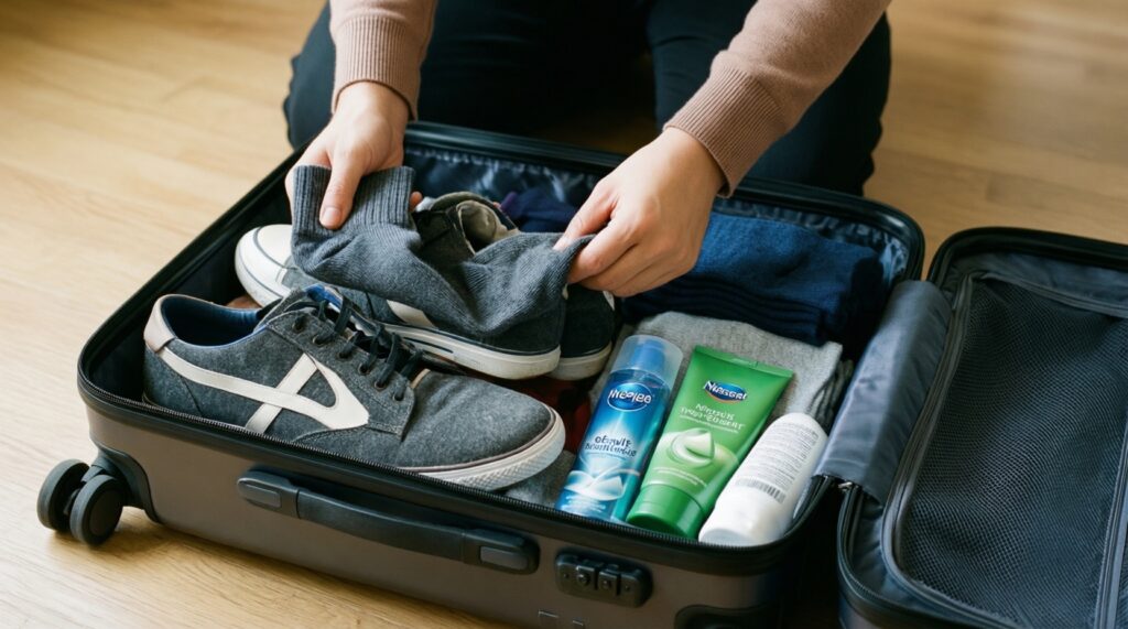 Умная упаковка чемодана: как взять меньше и уместить больше - иллюстрация