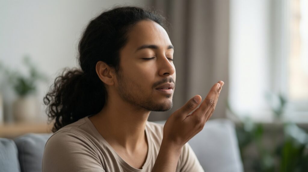 Быстрые способы снять стресс за 60 секунд (без медитации на час) - иллюстрация