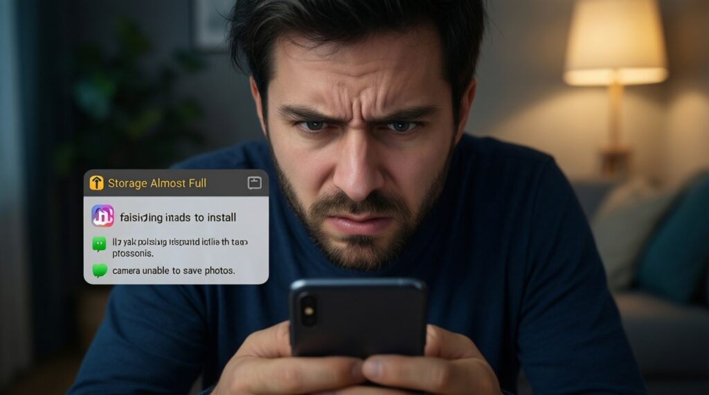 Как быстро очистить память на смартфоне и не потерять важное - иллюстрация