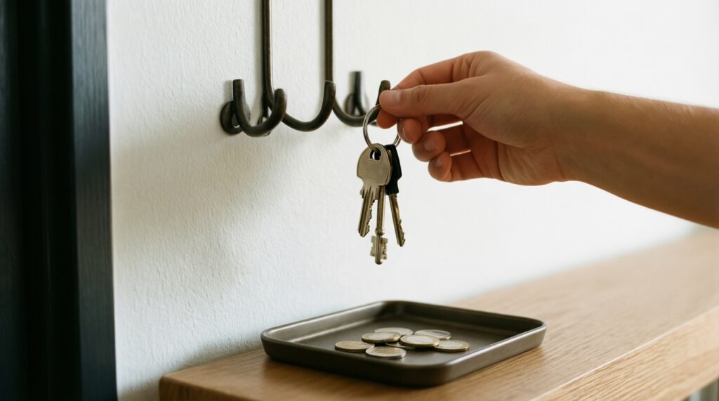Как перестать терять ключи и мелочи: одна привычка, которая решает проблему - иллюстрация
