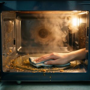 Чистка микроволновки паром за 5 минут без химии: быстрый и безопасный способ
