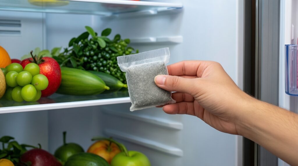 Как убрать запахи в холодильнике подручными средствами - иллюстрация