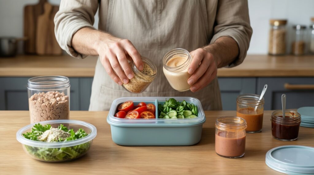 Быстрые перекусы дома: заготовки на 10 минут, которые спасают - иллюстрация