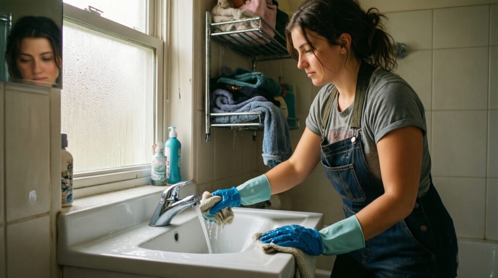 Лайфхаки для уборки ванной: чтобы меньше налёта и дольше чисто - иллюстрация