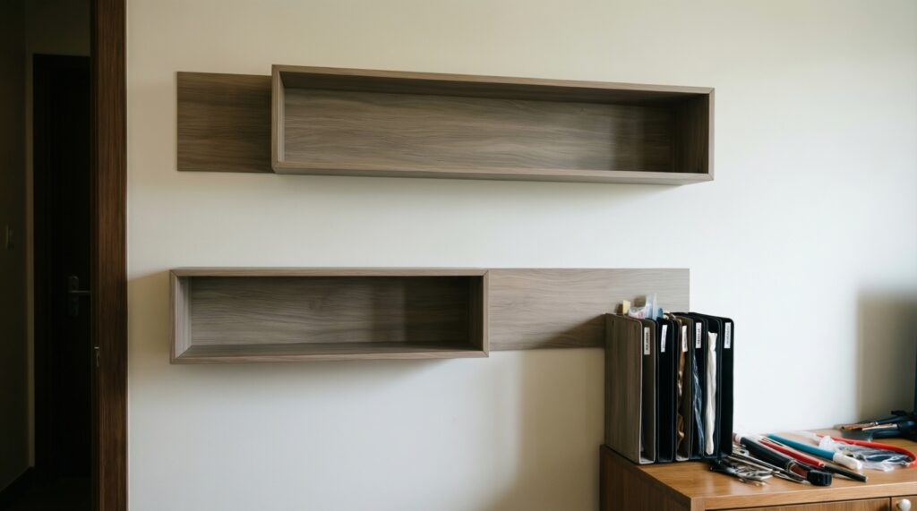 Как организовать хранение в маленькой квартире без лишней мебели - иллюстрация