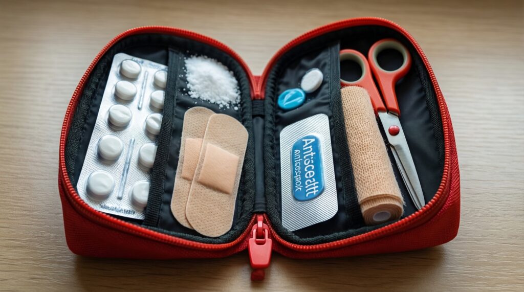 Мини-набор первой помощи дома: что реально нужно иметь под рукой - иллюстрация