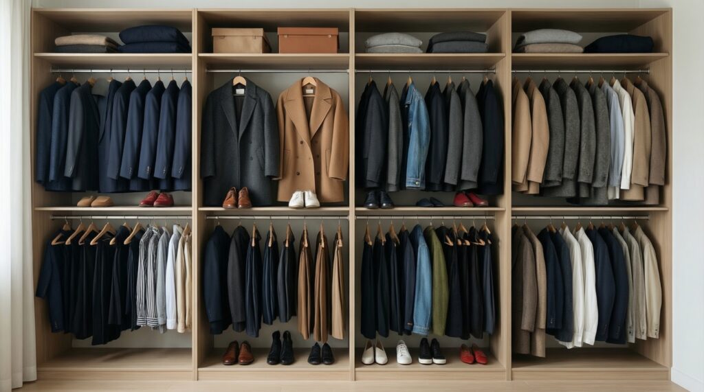 Как упрощать гардероб: капсула, правила покупок и уход за вещами - иллюстрация