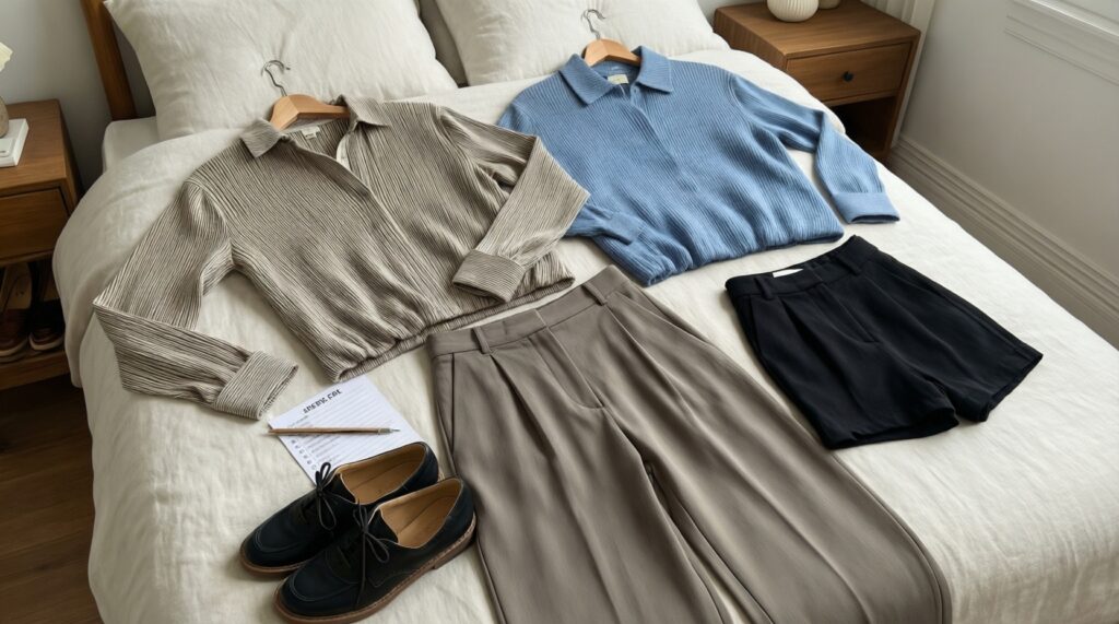 Как упрощать гардероб: капсула, правила покупок и уход за вещами - иллюстрация