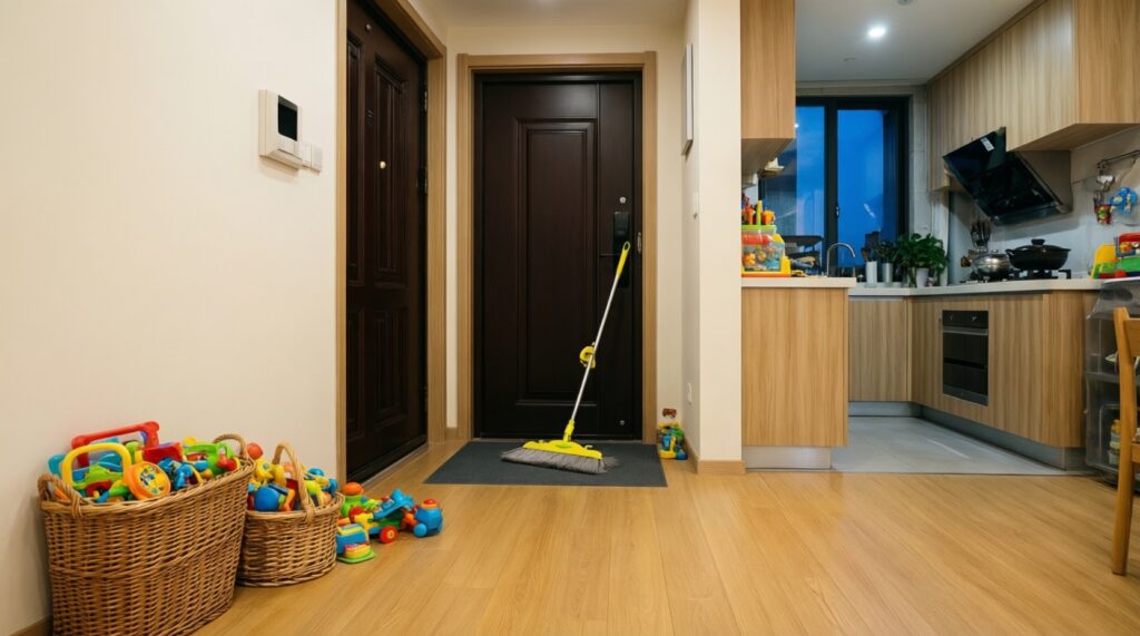 Мини-уборка каждый день: привычки, которые держат дом в порядке - иллюстрация