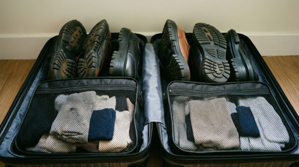 Как упаковать чемодан компактно и ничего не забыть: чек-лист и приёмы - иллюстрация