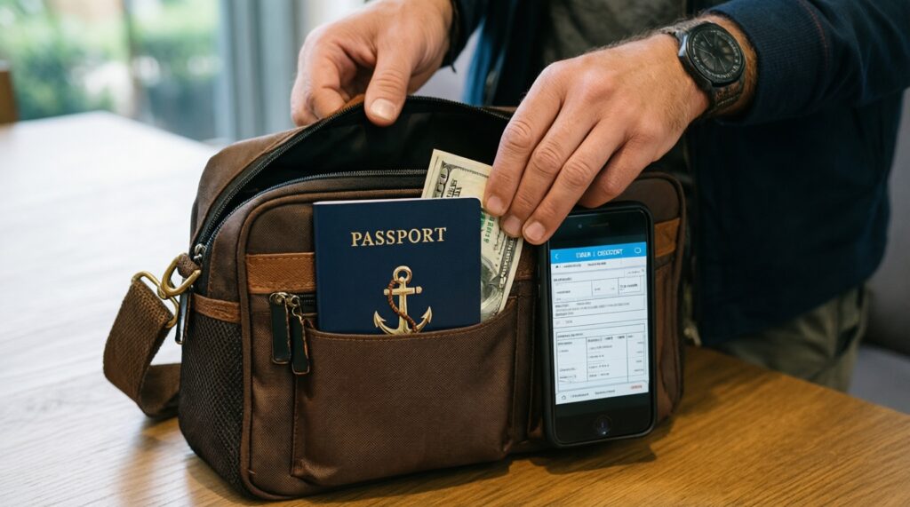 Как упаковать чемодан компактно и ничего не забыть: чек-лист и приёмы - иллюстрация