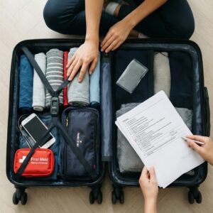 Как упаковать чемодан компактно и ничего не забыть: чек-лист и приёмы