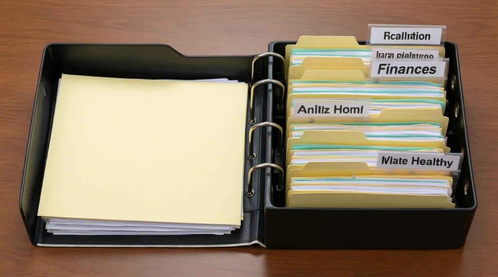 Как поддерживать порядок в документах: домашняя система папок и сканов - иллюстрация