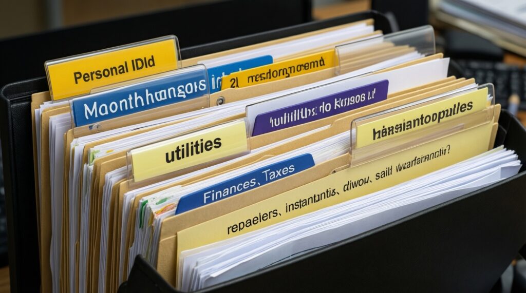 Как поддерживать порядок в документах: домашняя система папок и сканов - иллюстрация