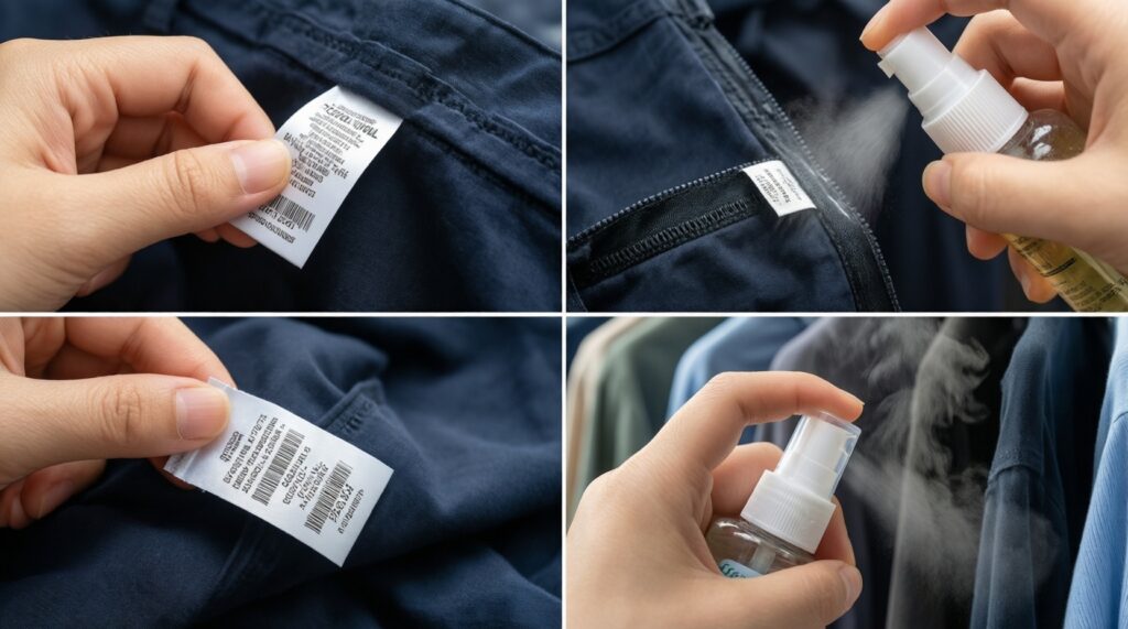 Как быстро освежить одежду без стирки: простые способы - иллюстрация