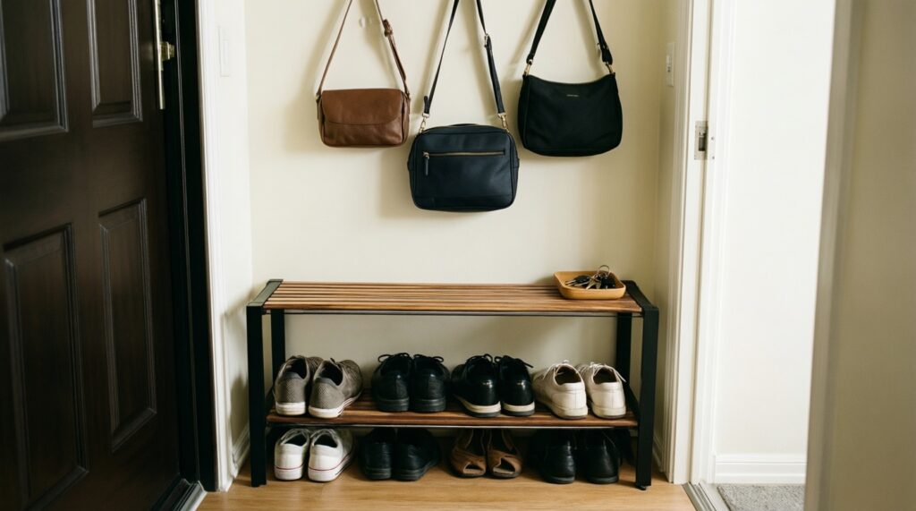 Лайфхаки для маленькой квартиры: хранение, которое освобождает пространство - иллюстрация