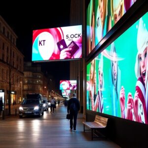 Видеоэкран уличный купить для эффективной рекламной подачи