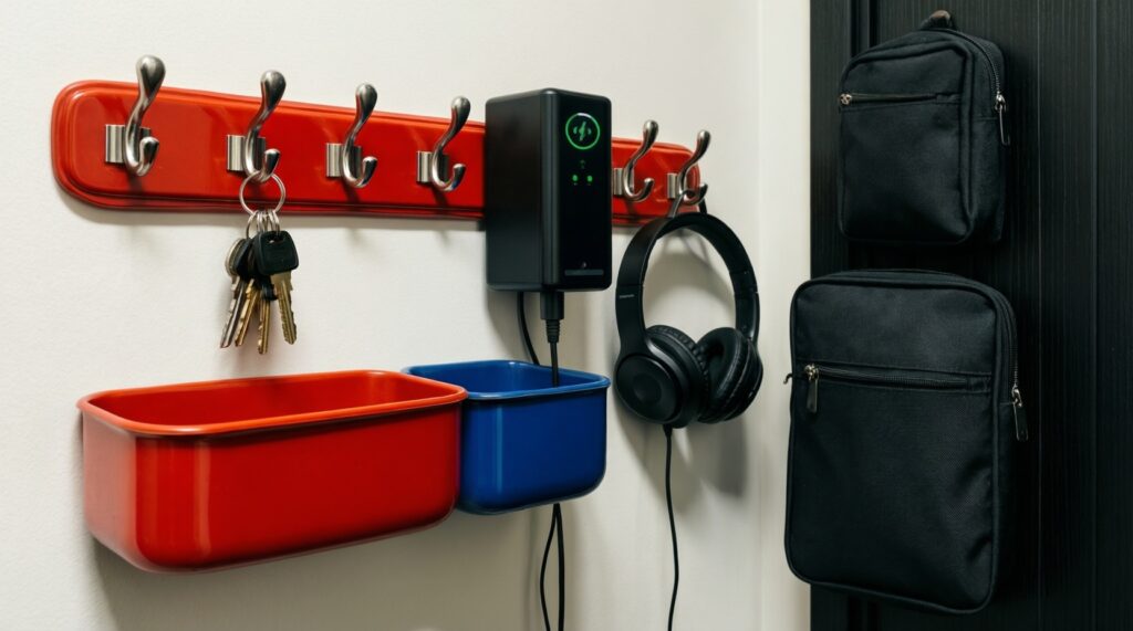 Как перестать терять ключи/наушники: системы и точки хранения - иллюстрация