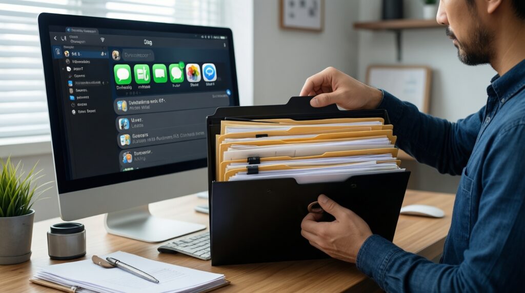 Как быстро навести порядок в телефоне: фото, файлы, приложения, уведомления - иллюстрация