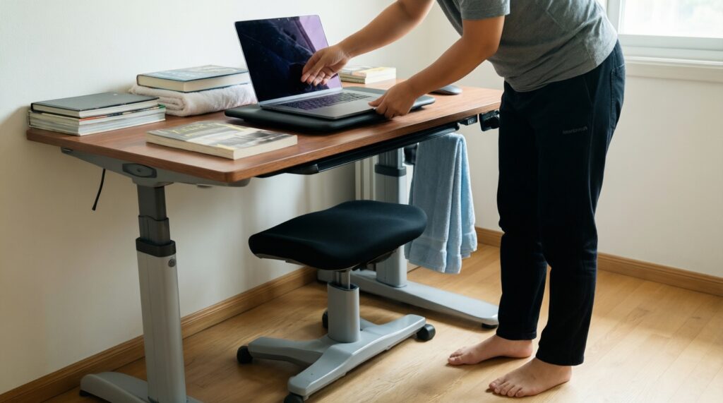 Как сделать рабочее место удобным: эргономика на минимальном бюджете - иллюстрация