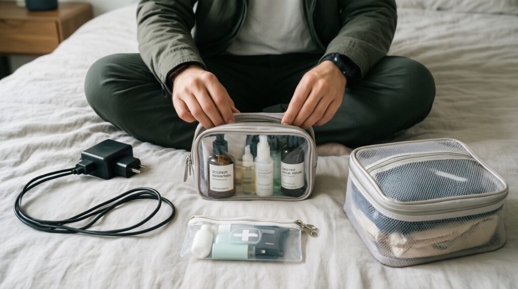 Лайфхаки для путешествий налегке: как собрать ручную кладь без стресса - иллюстрация