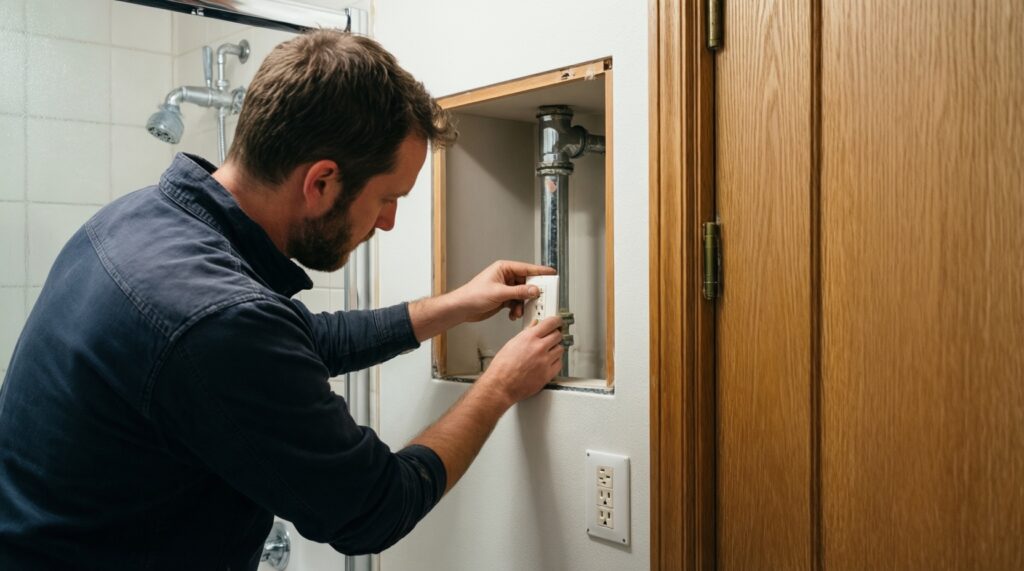 Как поддерживать порядок в ванной: хранение, влажность, анти-налёт - иллюстрация