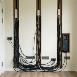 Как организовать проводку и зарядки дома, чтобы ничего не путалось