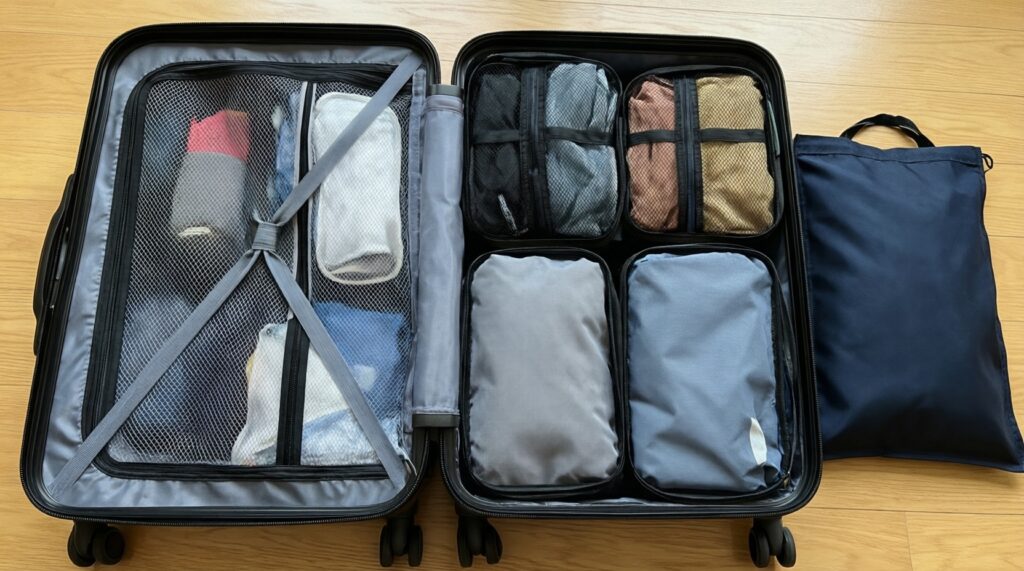 Как собирать чемодан без хаоса: универсальный чек-лист и принцип капсулы - иллюстрация