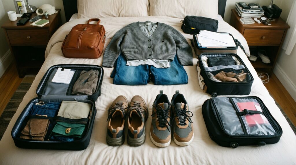 Как собирать чемодан без хаоса: универсальный чек-лист и принцип капсулы - иллюстрация