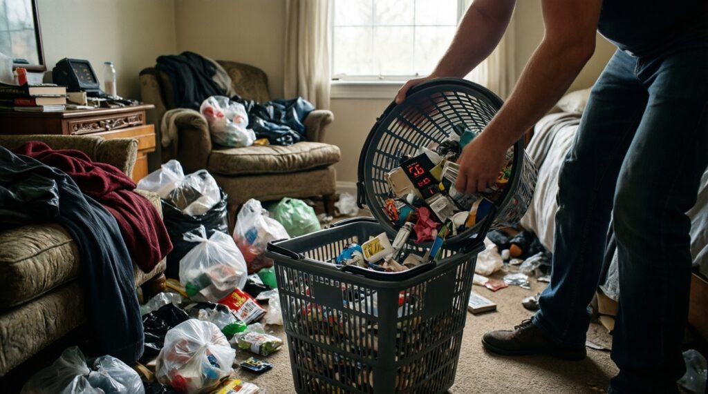 Как быстро навести порядок в доме за 15 минут: метод