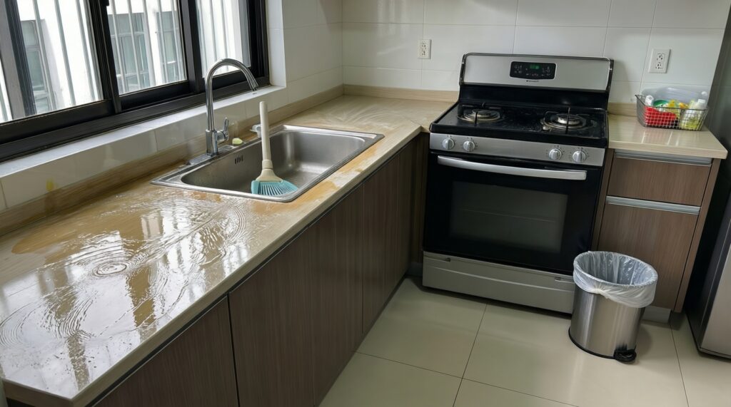 Умная уборка кухни: как поддерживать чистоту без генеральных уборок - иллюстрация