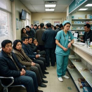 Очереди в поликлинике и запись к врачу онлайн: кадры и доступность льготных лекарств