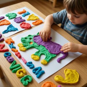 Playdough mats для детей распечатать: как использовать пластилиновые коврики для письма